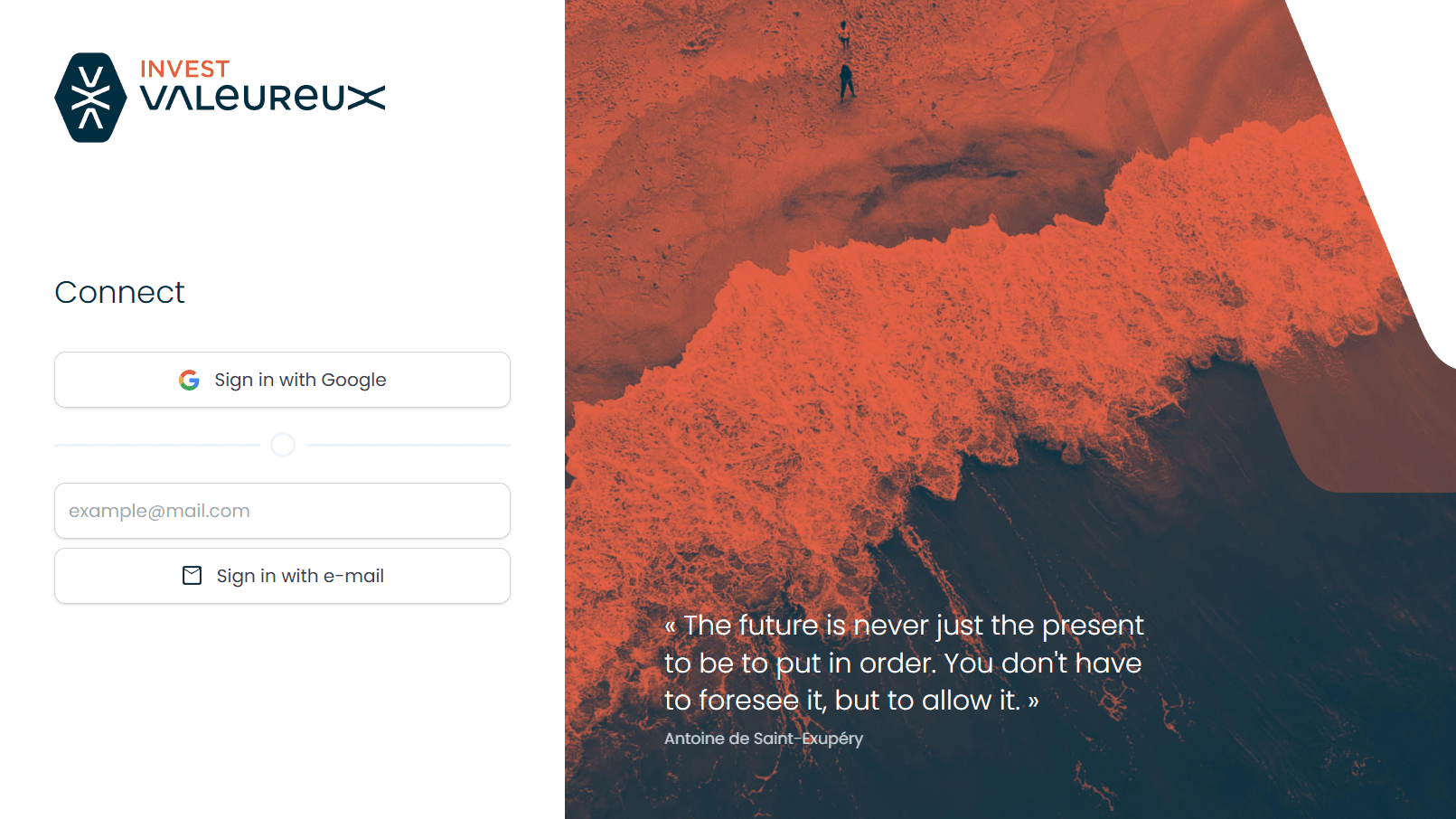 Valeureux - piattaforma investitori all-in-one - case study cover