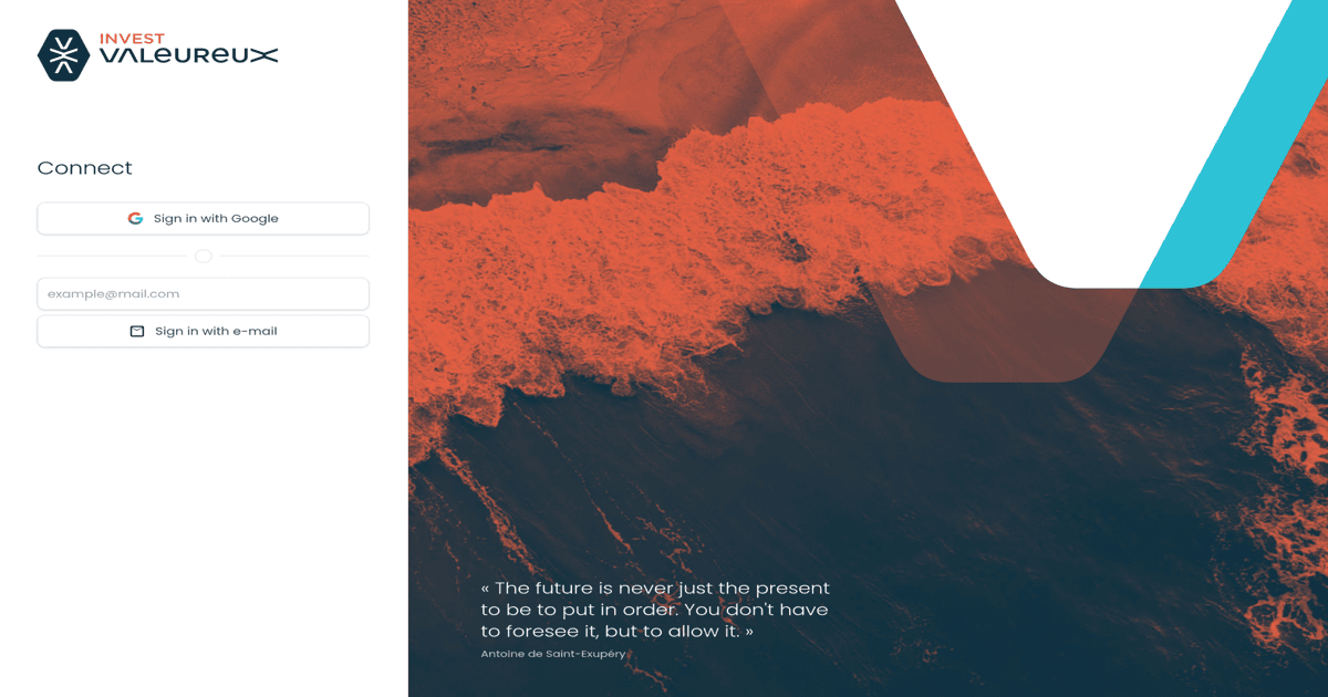 Valeureux — webapp project by nfw.run